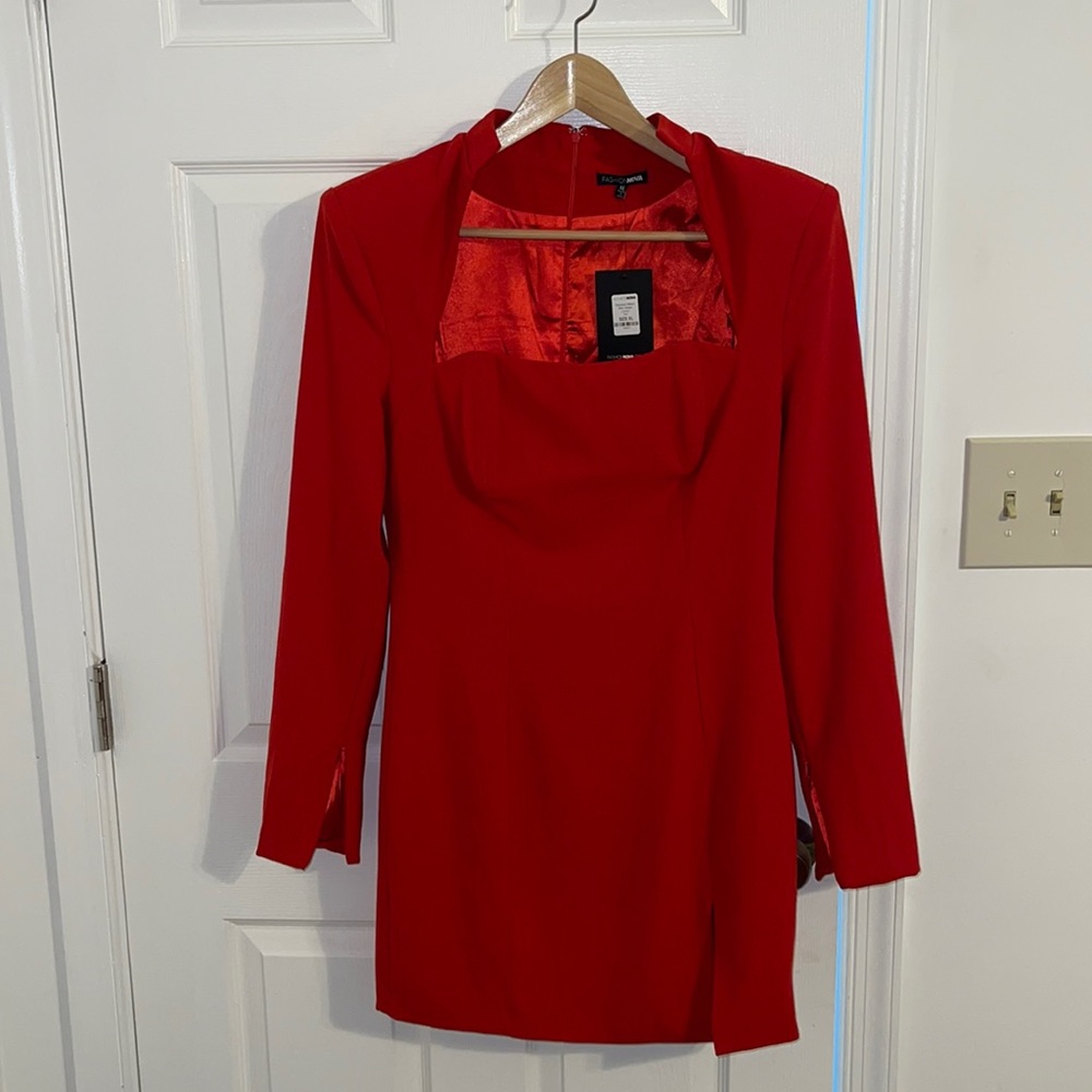 Mini jacket dress